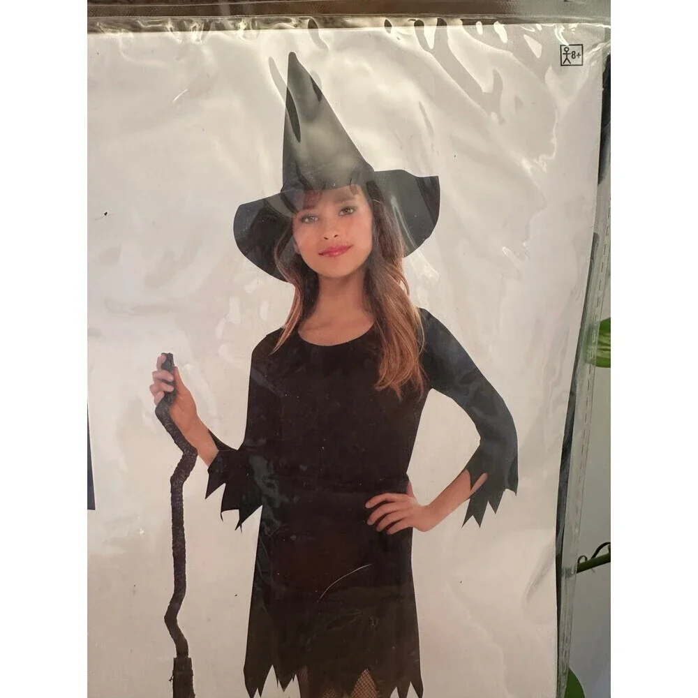Party city little witch child’s large size 12–14 Halloween costume